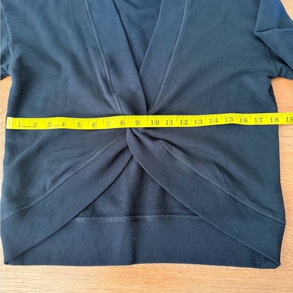 Offline By Aerie Black Cozy Knit Top - Picture 6 of 9